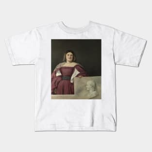 Portrait of a Lady by Titian Kids T-Shirt